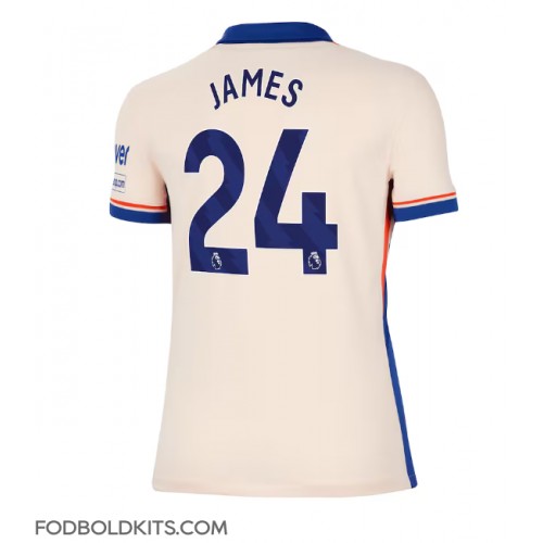 Chelsea Reece James #24 Udebanetrøje Dame 2024-25 Kortærmet